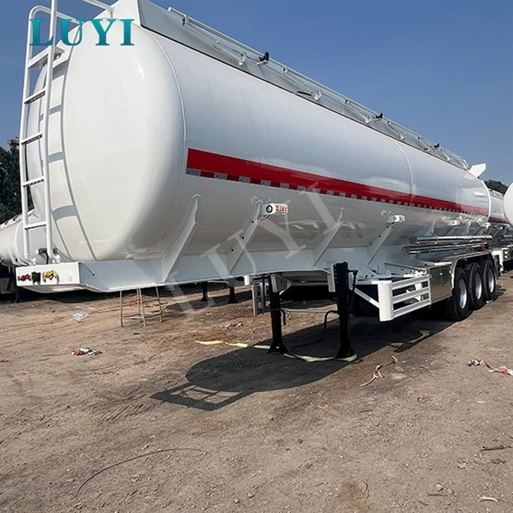 40000L Tri Axle Petrol Diesel Tank Semi Trailer For Transport high quality