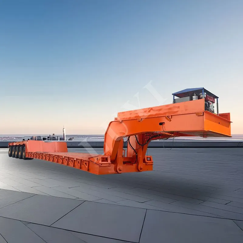 Leathleantóir Gooseneck Lowboy inscortha 5-acastóra