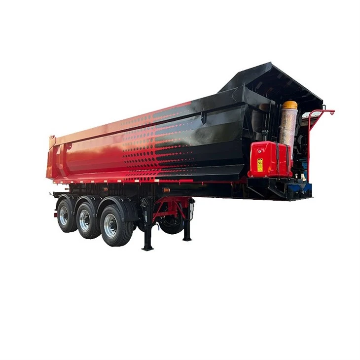 High Load 3 Axle Rear Tipping Semi Trailer For Construction Works best High Load 3 Axle Rear Tipping Semi Trailer For Construction Works best